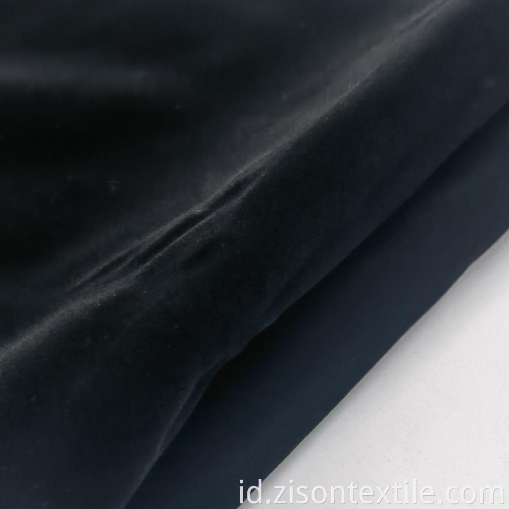Dyed Polyester Knit Flocking Dress Fabric